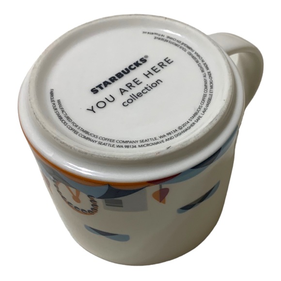 Starbucks Chicago 2015 You Are Here Collection Mug Collectible Cup 14 Fl Oz - Picture 9 of 9